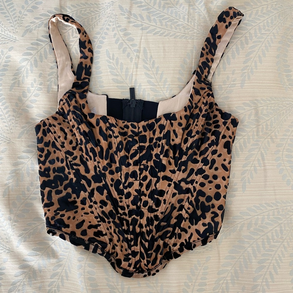 House of CB Jacqueline Leopard Print Corset